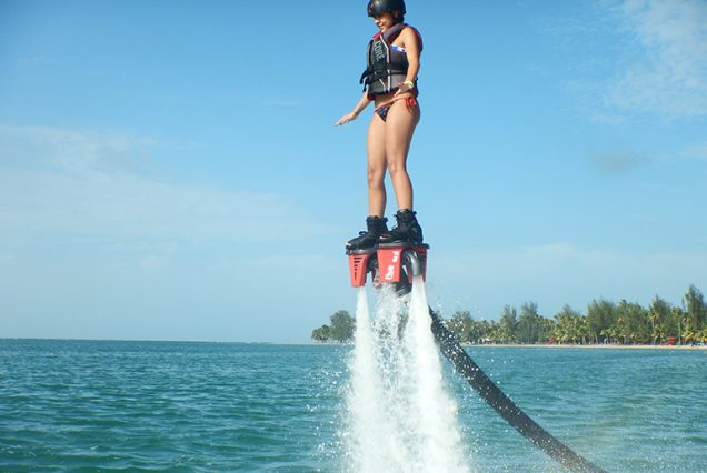 fly board in zanzibar